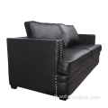 Séjour en cuir PU en cuir PU Sofa sectionnelle